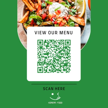 Korean Food QR Code