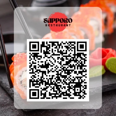 Sapporo Restaurant QR Code