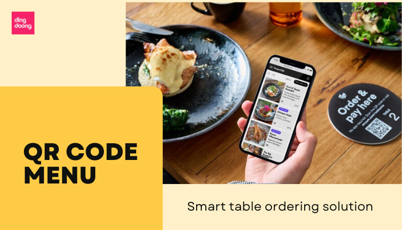 QR Code menus - smart table ordering solution for restaurants
