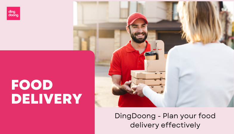 How might DingDoong help you plan your food delivery?