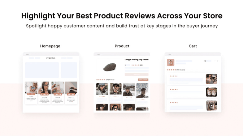 The best shopify app: Loox Product reviews and photos