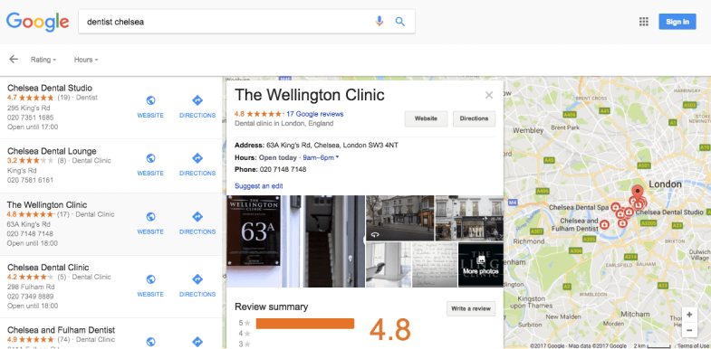 Local SEO helps to rank on local SERPs