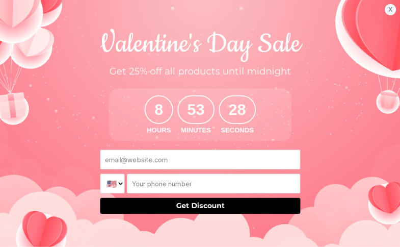 Marketing Ideas: Creating urgency for promotions by set a countdown timer for them