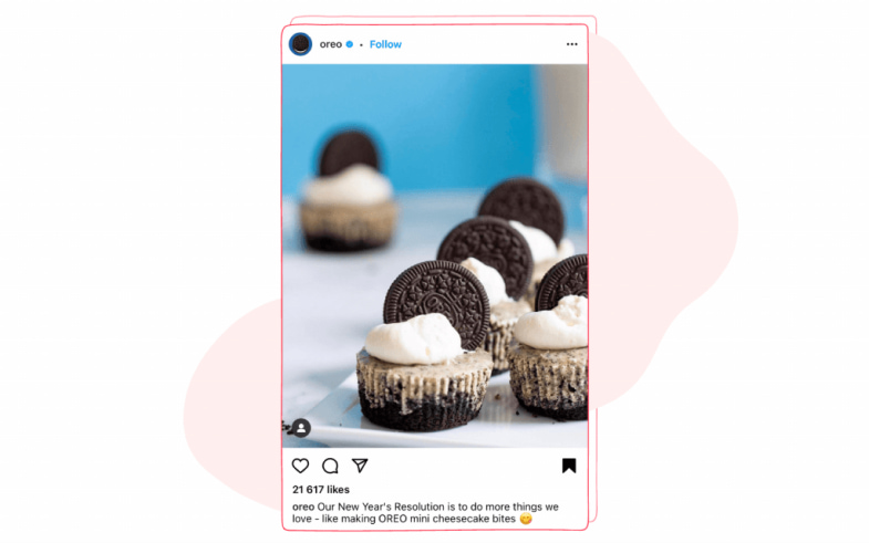 Oreo uses New Year's Resolutions to spotlight their products
