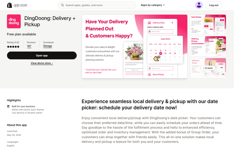 Implement Scheduled Delivery with DingDoong