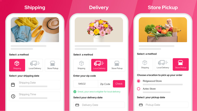 Set up Local Delivery and Local pickup with a Shopify app: DingDoong: Delivery + Pickup