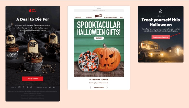 Halloween Design for Email Marketing