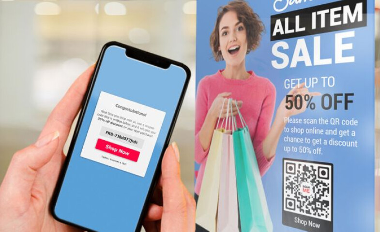 Qr codes elevate promotional programs, sales, and discounts