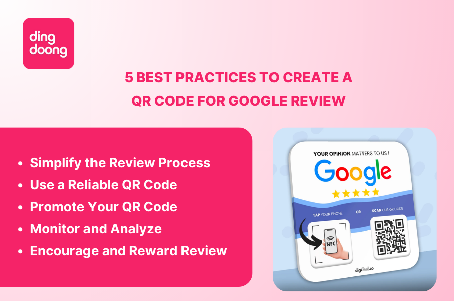 5 Best Practices to Careate a QR Code for Google Review