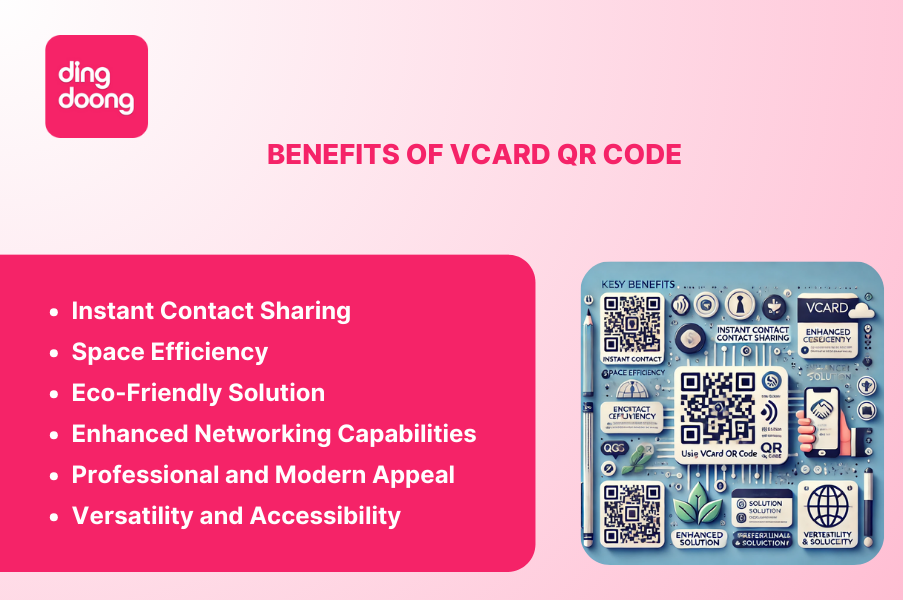 Benefits of vcard qr code