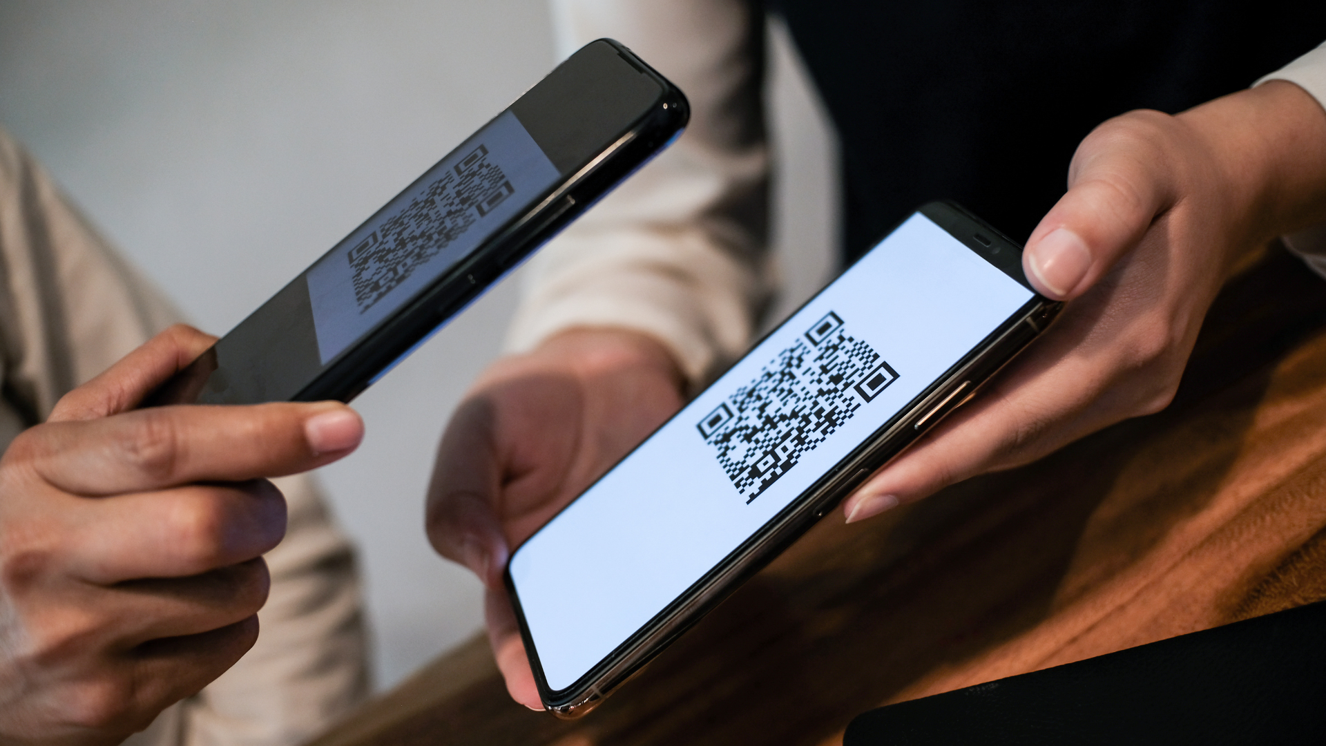 what is vcard qr code?