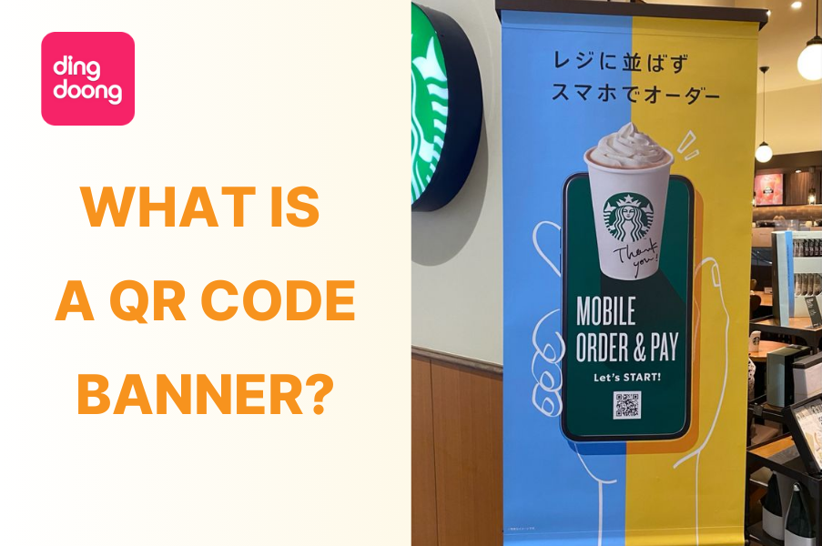 What is a qr code banner?