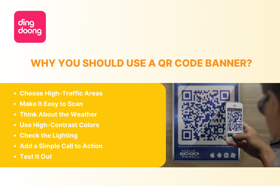 Why shoulde use qr code banner?