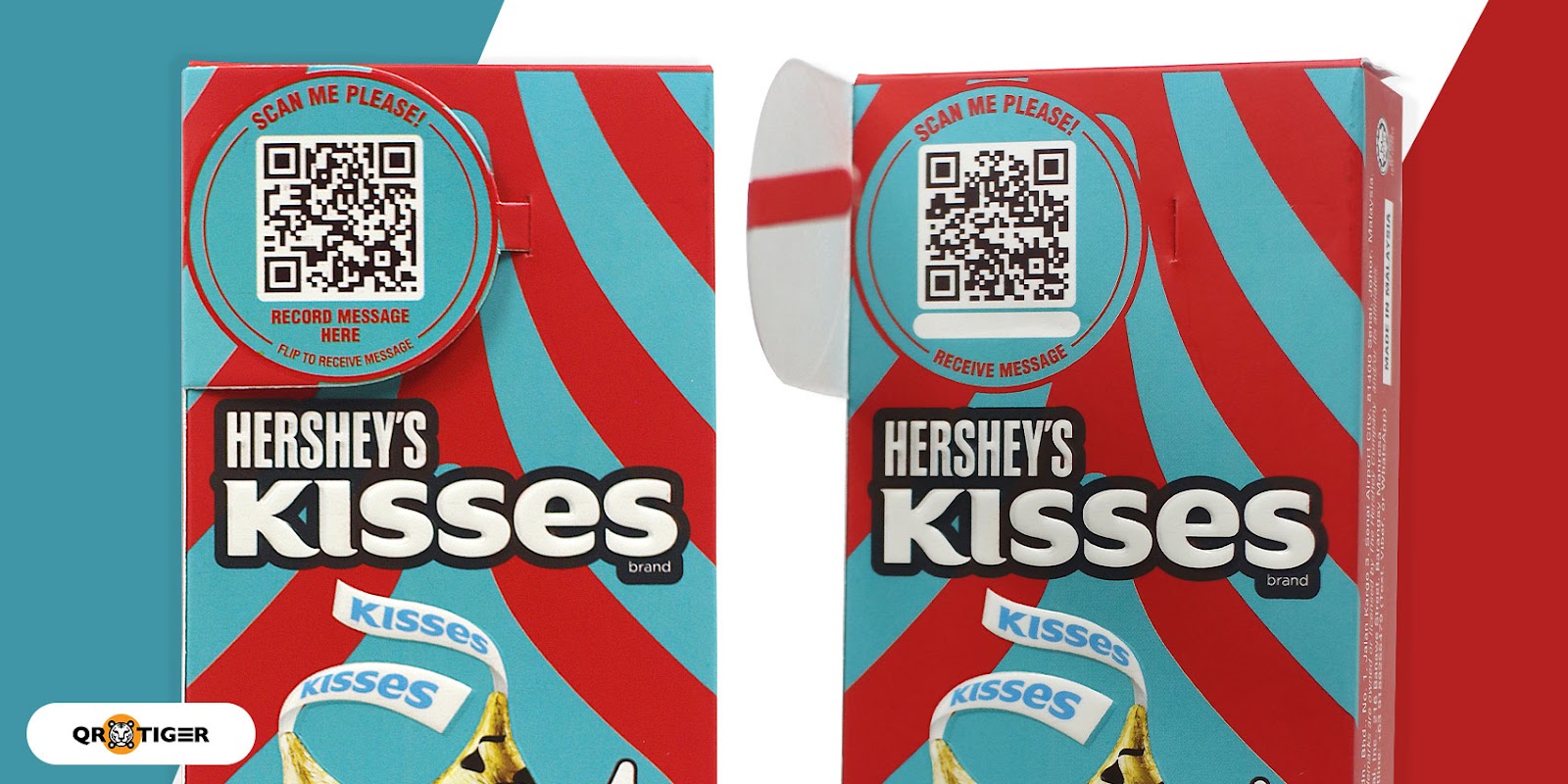 hershey qr code on packaging