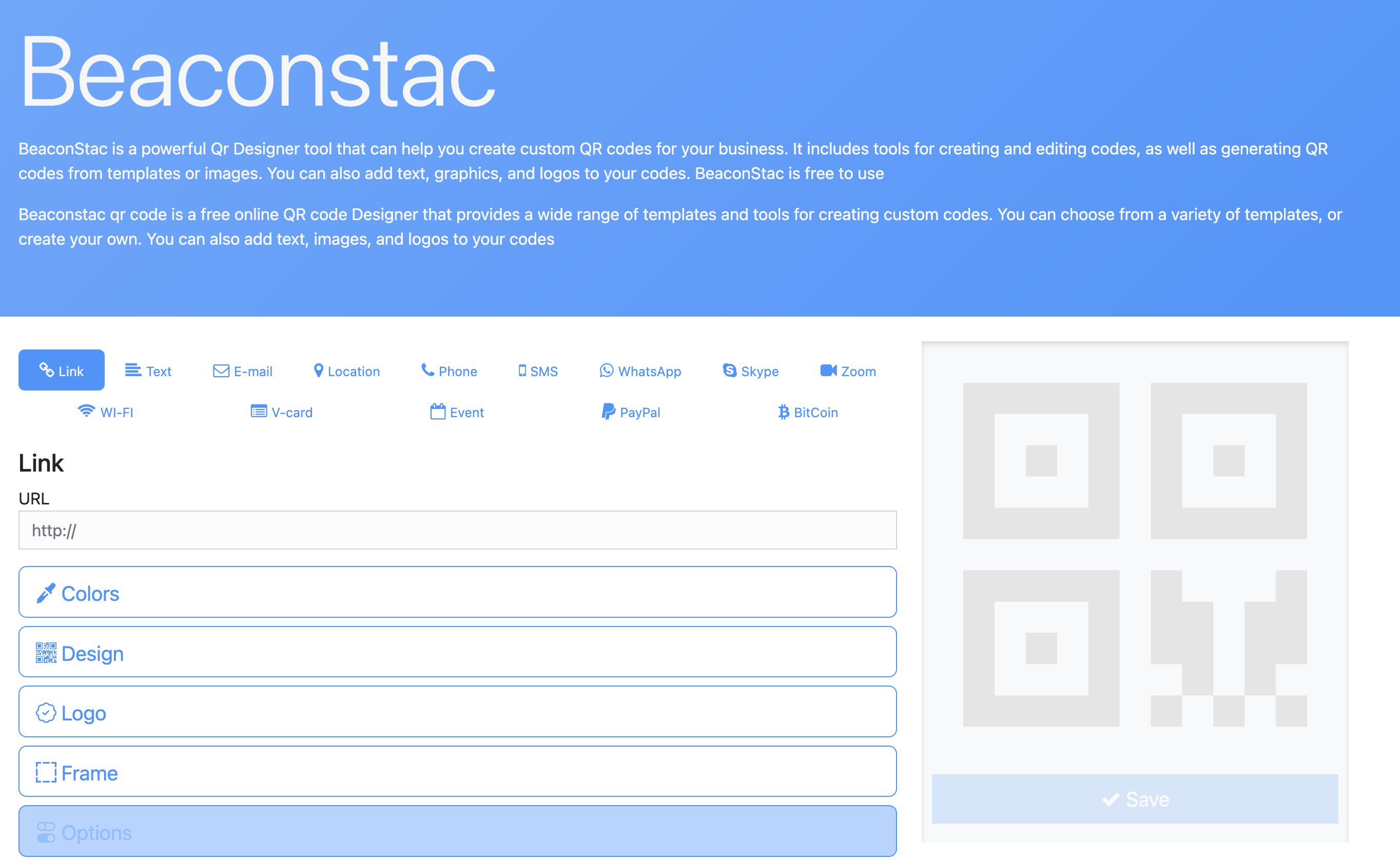 Beaconstac a QR Code Generators for Wedding Invitations