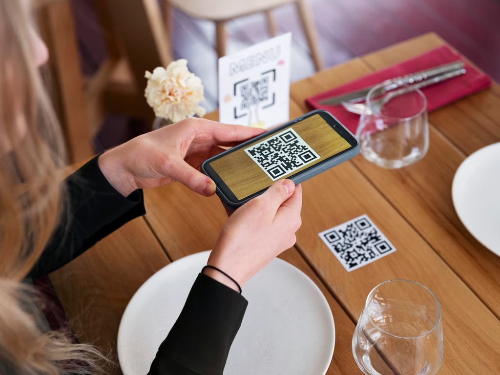 cost effective with a restaurant table QR code menu