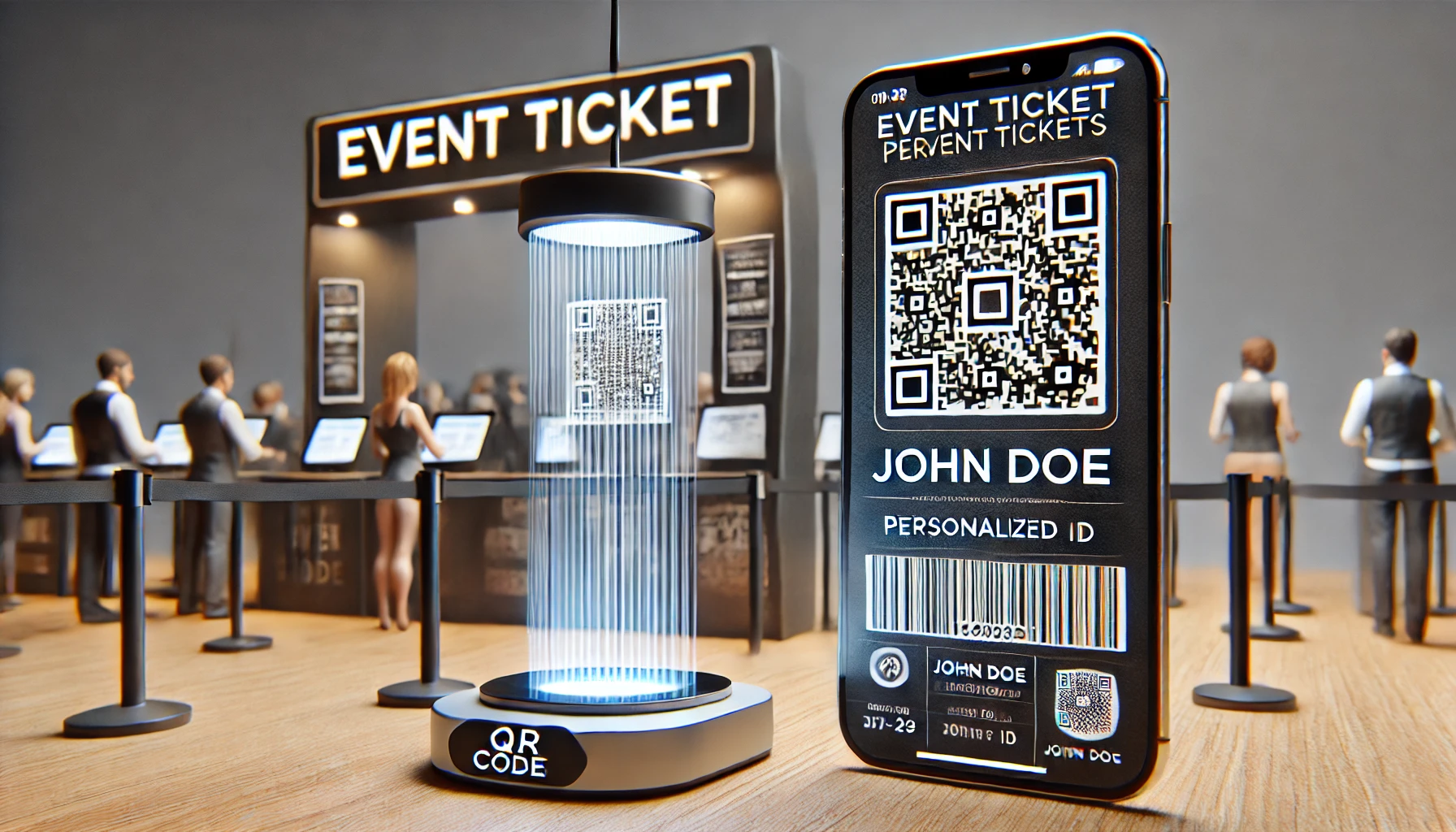 qr code tickets for event