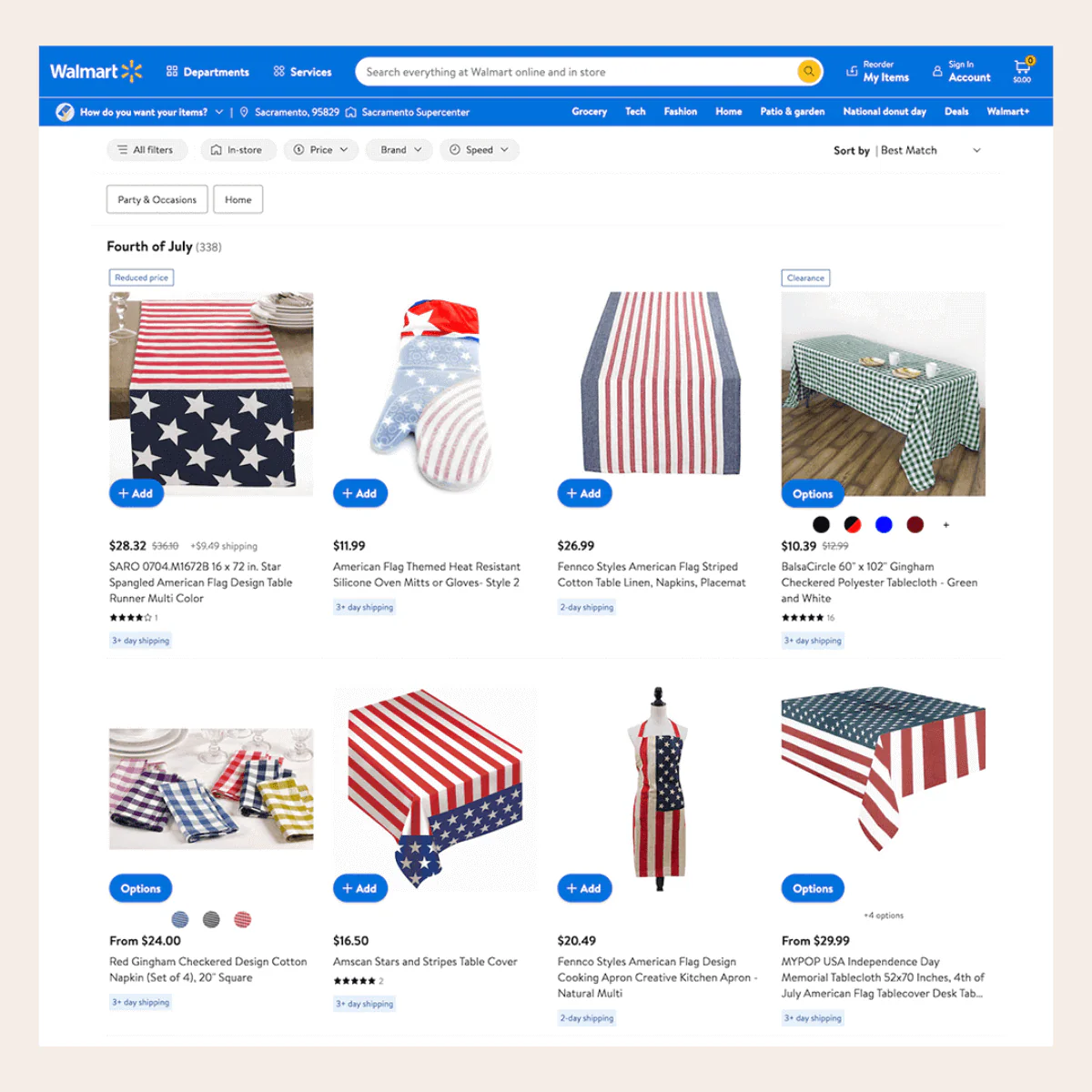 july 4th marketing ideas - decor store