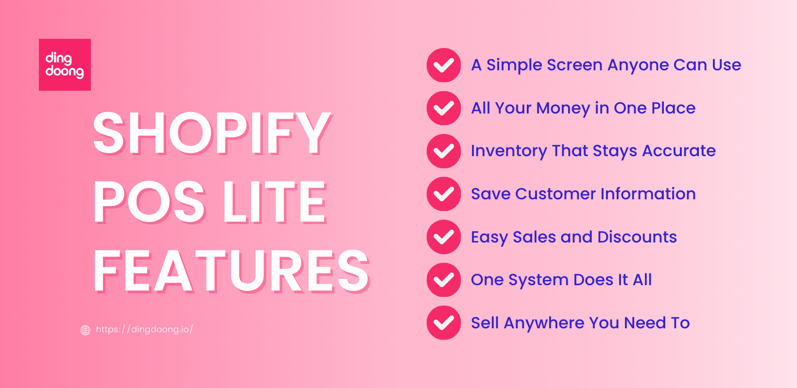 Shopify POS Lite Features