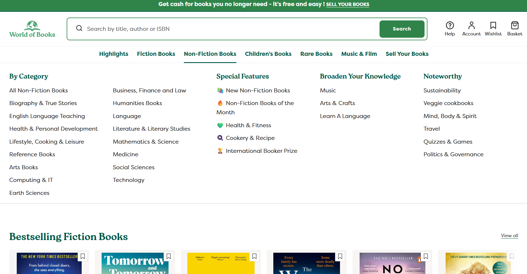 Shopify bookstore example