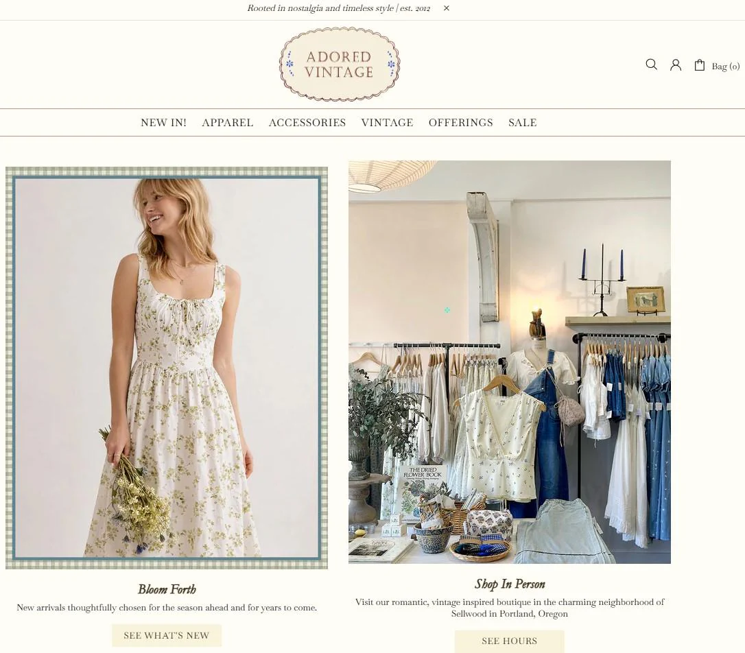 Vintage and One-of-a-Kind Dress Rental